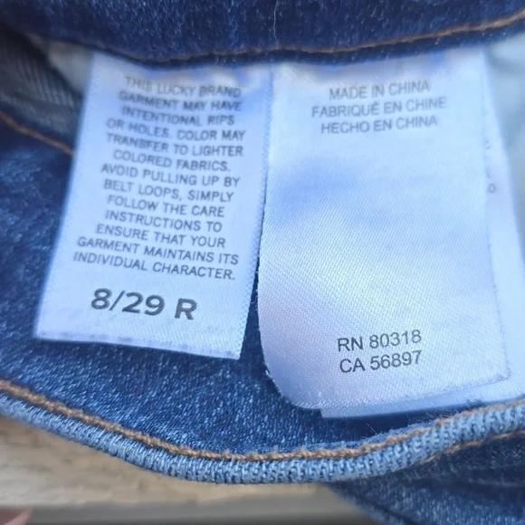 Lucky Brand sweet boot jeans 8/29r - Picture 15 of 16